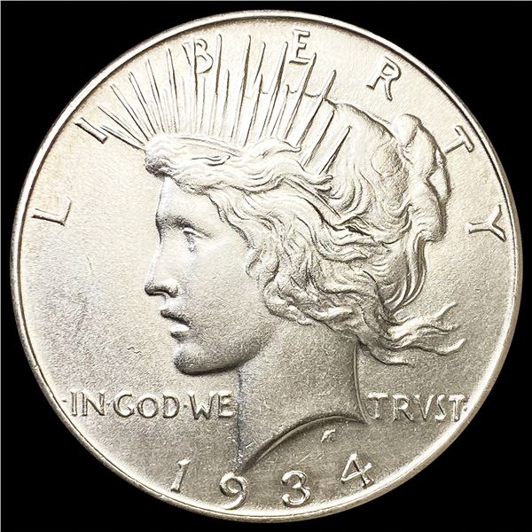 1934 Silver Peace Dollar UNCIRCULATED