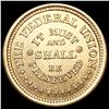 Image 2 : RED Army & Navy Civil War Token UNCIRCULATED