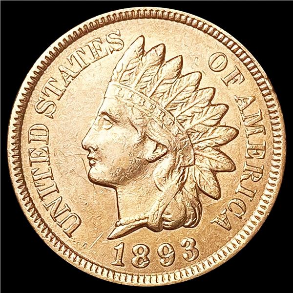 1893 RD Indian Head Cent UNCIRCULATED