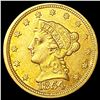 1854 $2.50 Gold Quarter Eagle CLOSE UNC