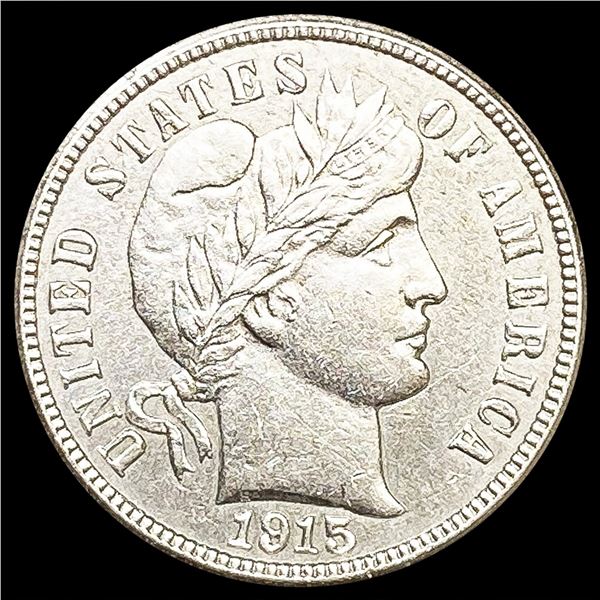 1915 Barber Dime UNCIRCULATED