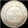 Image 2 : 1909 France Silver 1 Piastre ABOUT UNCIRCULATED