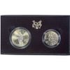Image 1 : 1989 US Congressional Coin Set GEM (2 Coins) UNC