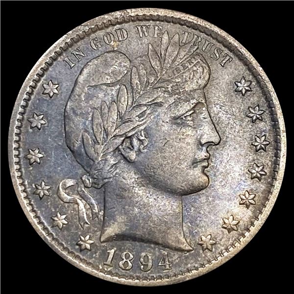 1894-S Barber Quarter CLOSE UNCIRCULATED