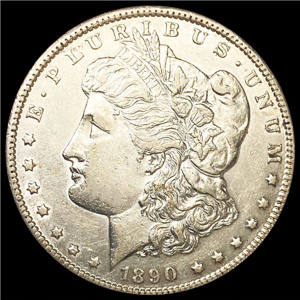 1890-CC Morgan Silver Dollar CLOSE UNCIRCULATED