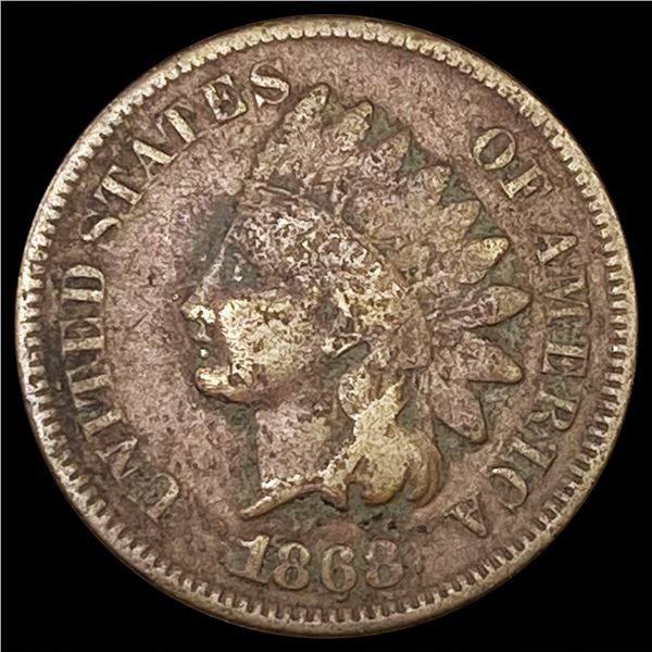 1868 Indian Head Cent NICE CIRCULATED