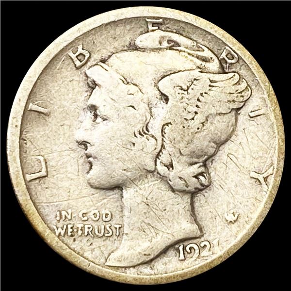 1921-D Mercury Dime NICE CIRCULATED