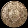 Image 2 : 1865 Two Cent Piece CLOSE UNCIRCULATED