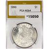 1890 Morgan Silver Dollar PGA MS64