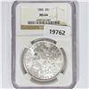 Image 1 : 1886 Morgan Silver Dollar NGC MS64
