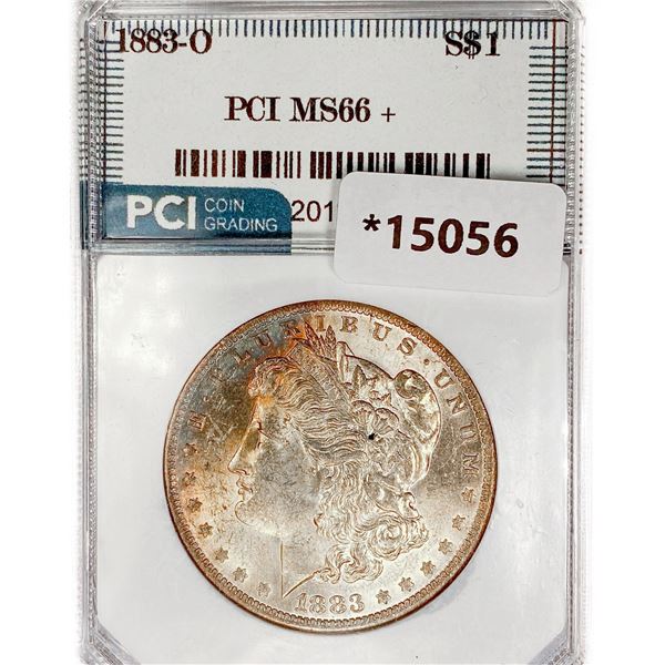 1883-O Morgan Silver Dollar PCI MS66+