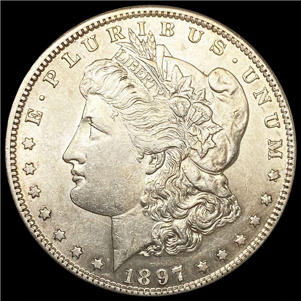 1897-S Morgan Silver Dollar UNCIRCULATED