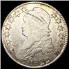 1822 0-101 Cap Bust Half Dollar R3 LIGHT CIRC