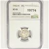 Image 1 : 1942/41 Mercury Silver Dime NGC XF45