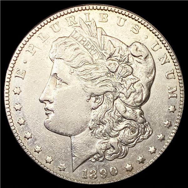 1890-CC Morgan Silver Dollar CLOSE UNCIRCULATED