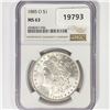 Image 1 : 1885-O Morgan Silver Dollar NGC MS63