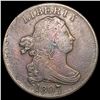 Image 1 : 1807 Draped Bust Half Cent NICE CIRCULATED