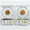 Image 2 : 1937-D Set (2) Wheat Cent PCGS MS65 RD