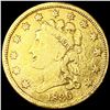 1836 $2.50 Gold Quarter Eagle NICE CIRCULATED