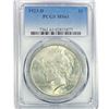 1923-D Silver Peace Dollar PCGS MS61
