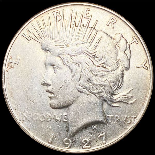 1927-S Silver Peace Dollar LIGHTLY CIRCULATED