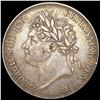 1821 G.B. Silver Secundo Crown LIGHTLY CIRCULATED