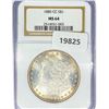 Image 1 : 1885-CC Morgan Silver Dollar NGC MS64