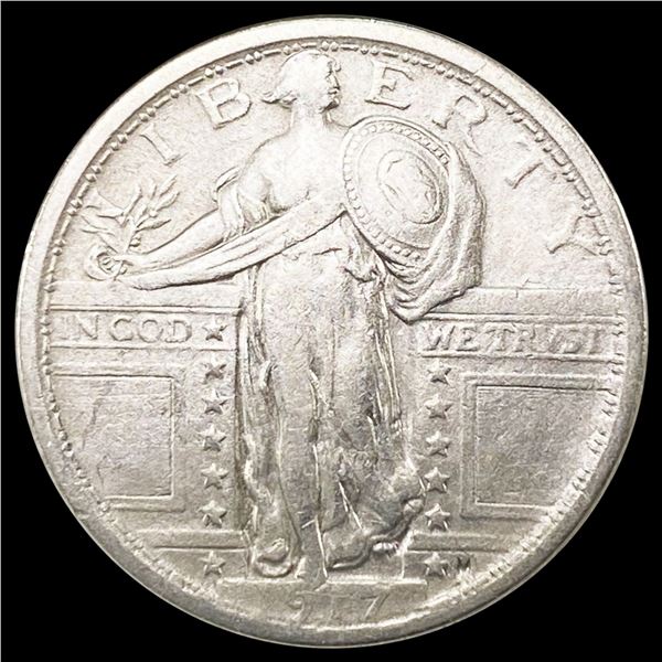 1917 Standing Liberty Quarter NEARLY UNCIRCULATED