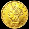 Image 1 : 1900 $2.50 Gold Quarter Eagle UNCIRCULATED