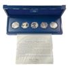 Image 3 : 2011 25th Anniv 1oz Silver Eagle 5 Coin Set GEM
