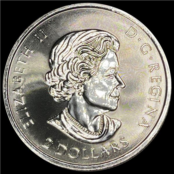 2018 Canada 1/2oz Silver $2 GEM PROOF