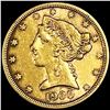 1900 $5 Gold Half Eagle LIGHTLY CIRCULATED