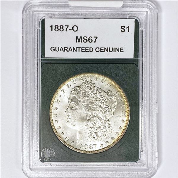 1887-O Morgan Silver Dollar GG MS67