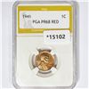 Image 1 : 1941 Wheat Cent PGA PR68 RED