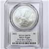 Image 2 : 2022 ASE Truman Daniel Signed PCGS MS70 1st Day