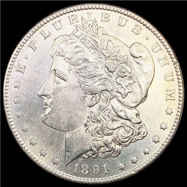 1891-S Morgan Silver Dollar UNCIRCULATED