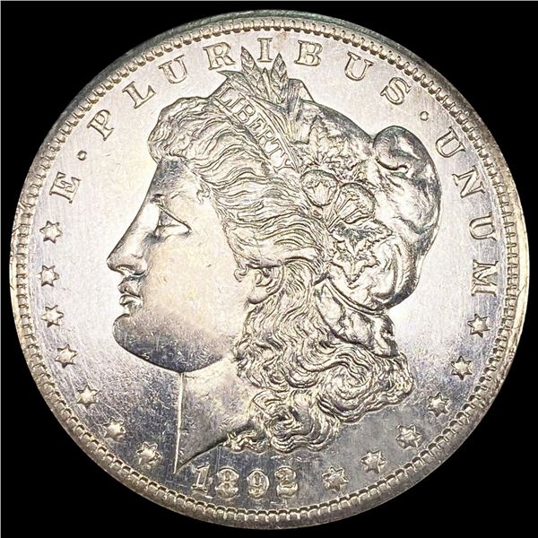 1892-CC Morgan Silver Dollar UNCIRCULATED