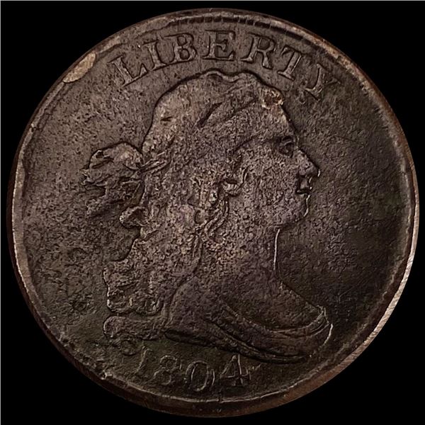 1804 Draped Bust Half Cent NICE CIRCULATED