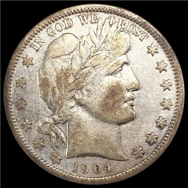 1904-O Barber Half Dollar NICE CIRCULATED