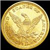 Image 2 : 1873 $2.50 Gold Quarter Eagle UNCIRCULATED