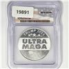Image 2 : 2024 1oz Silver MAGA King Trump ICG BU DCAM