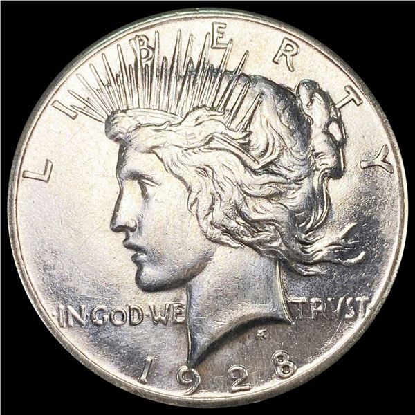 1928 Silver Peace Dollar UNCIRCULATED