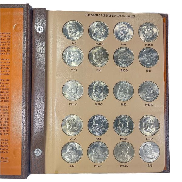 1948-1963 Franklin Half Dollar Book (35)