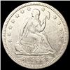 1853 Arws & Rays Seated Liberty Quarter CLOSE UNC
