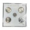 1921-1998 20th Century Dollars Set GEM (5 Coins)