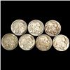 (7) Buffalo Nickels (1913-D, 1915, 1924-S, 1934-D