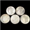 (5) Morgan Silver Dollars ((2) 1881-S, 1885, 1921