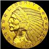 Image 1 : 1908 $5 Gold Half Eagle ABOUT UNCIRCULATED