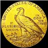 Image 2 : 1908 $5 Gold Half Eagle ABOUT UNCIRCULATED