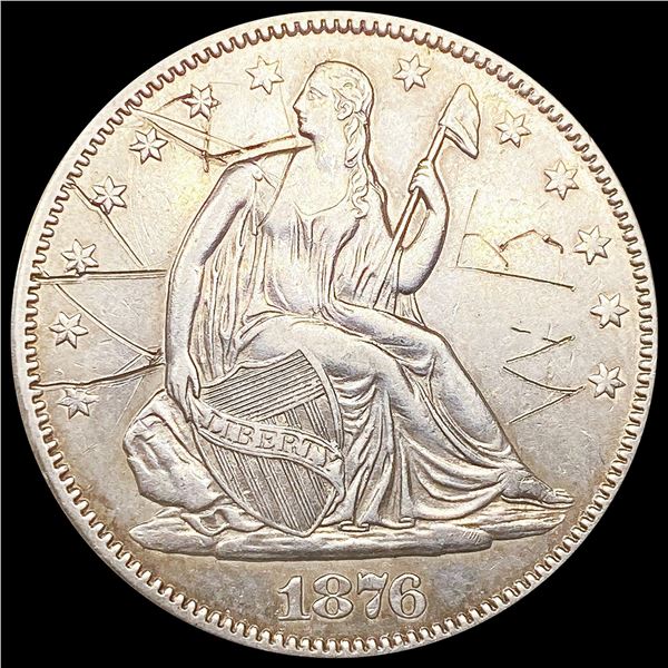 1876-S Seated Liberty Half Dollar CLOSE UNC